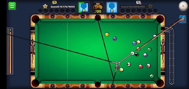 8 ball pool line hack