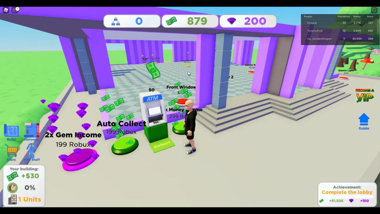 Roblox Apartment Tycoon Script