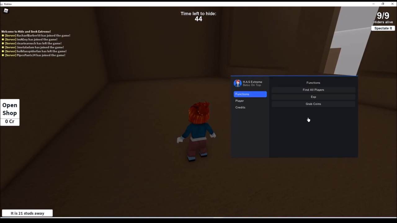 Roblox Hide And Seek Extreme Script