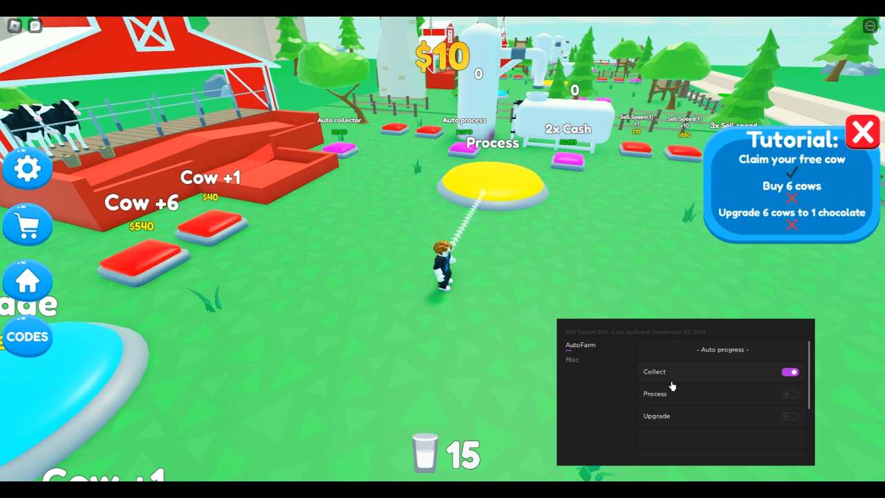 Roblox Milk Tycoon Script