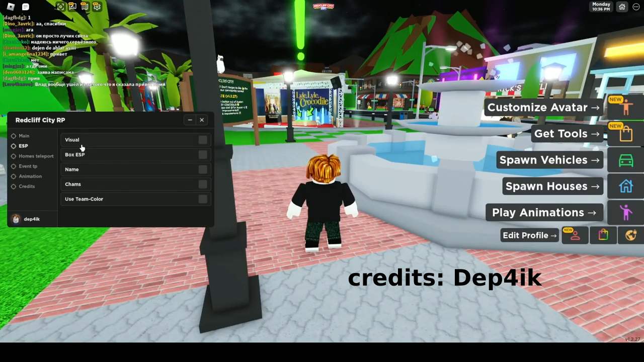 REDCLIFF city RP SCRIPT ROBLOX