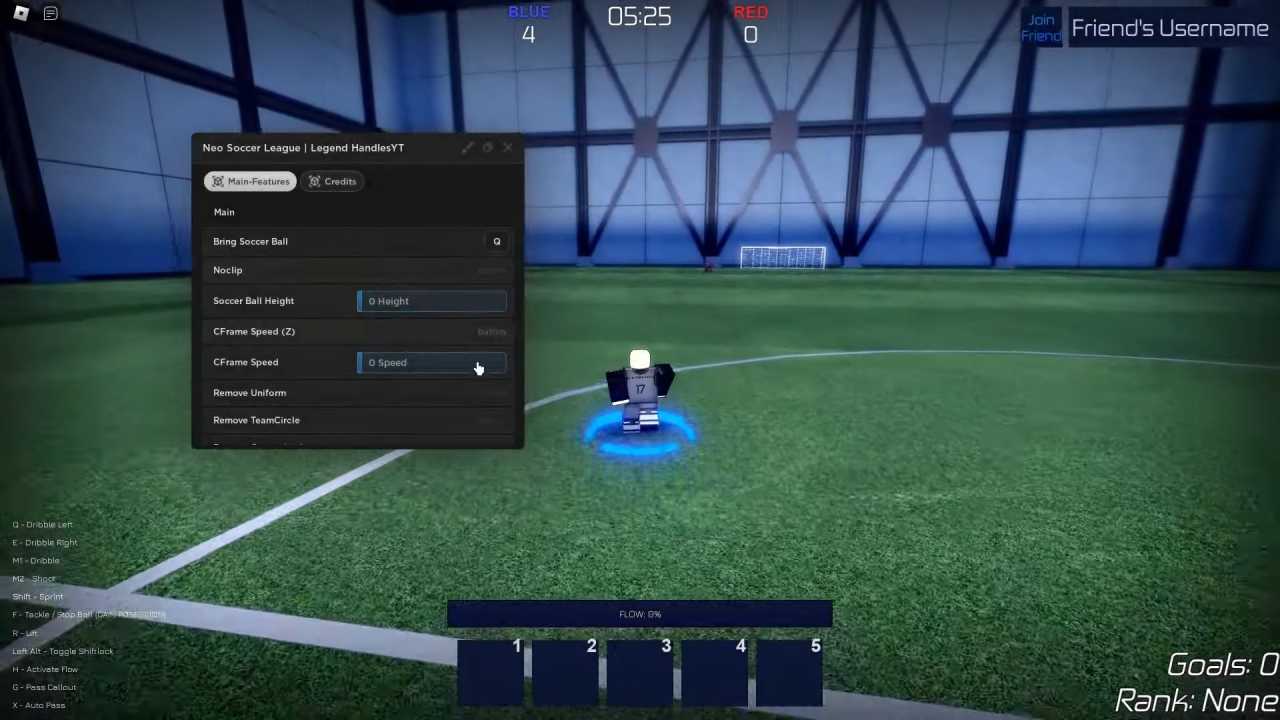 Neo Soccer League Script GUI Hack