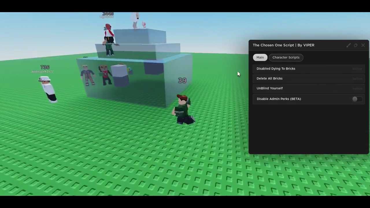 Roblox The Chosen One Script