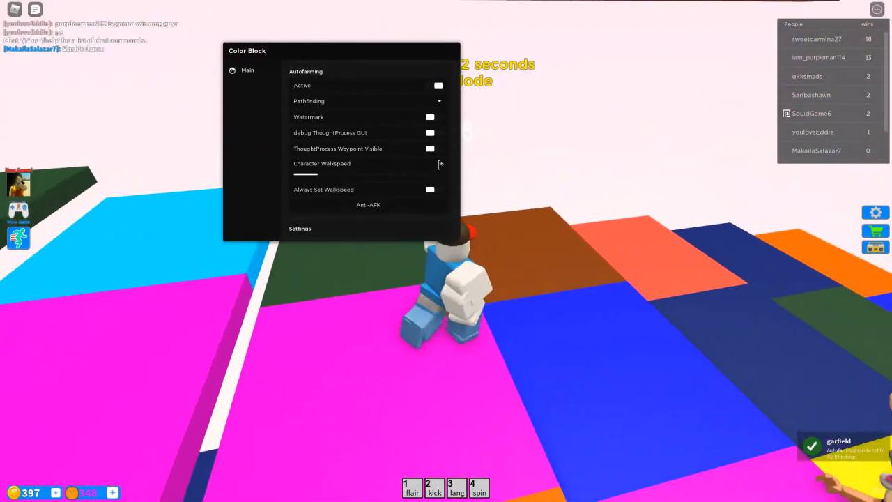 ROBLOX Color Block script