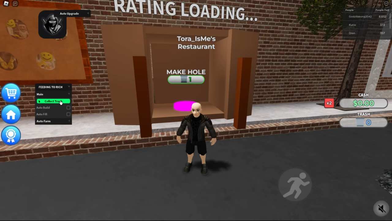 Roblox FEEDING TRASH TO RICH PEOPLE TYCOON Script