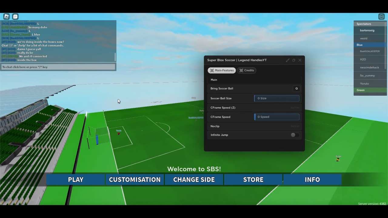 Super Blox Soccer Script Roblox