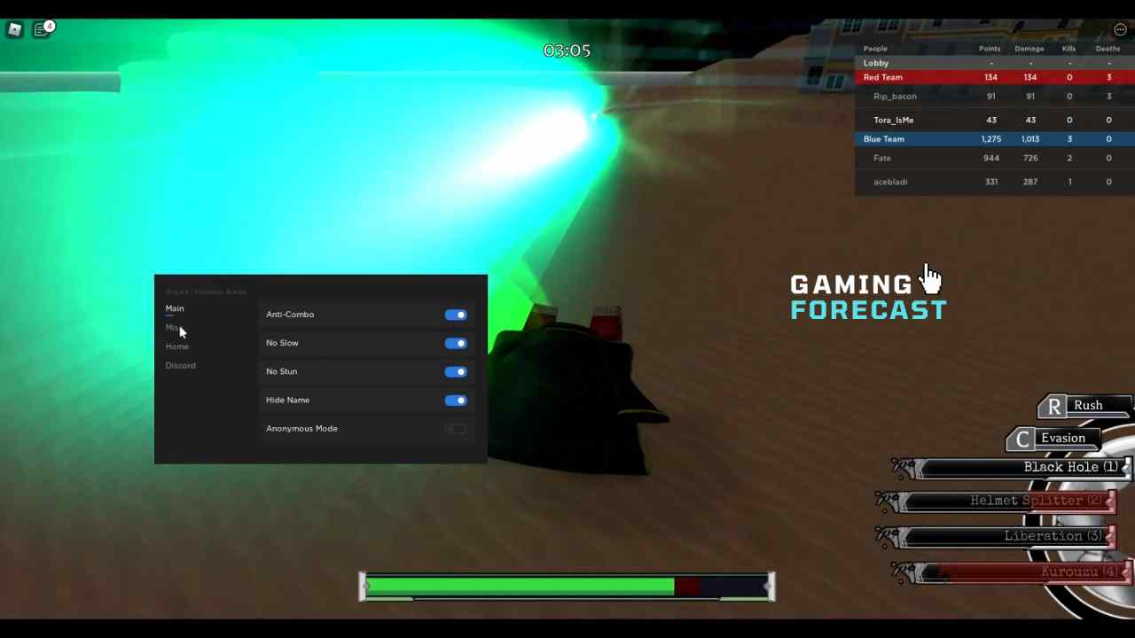 Roblox Heavens Arena Script