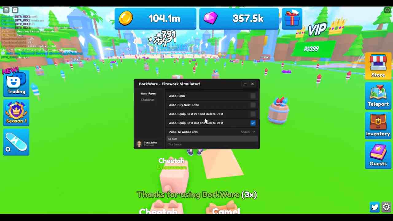 Roblox Firework Simulator Script