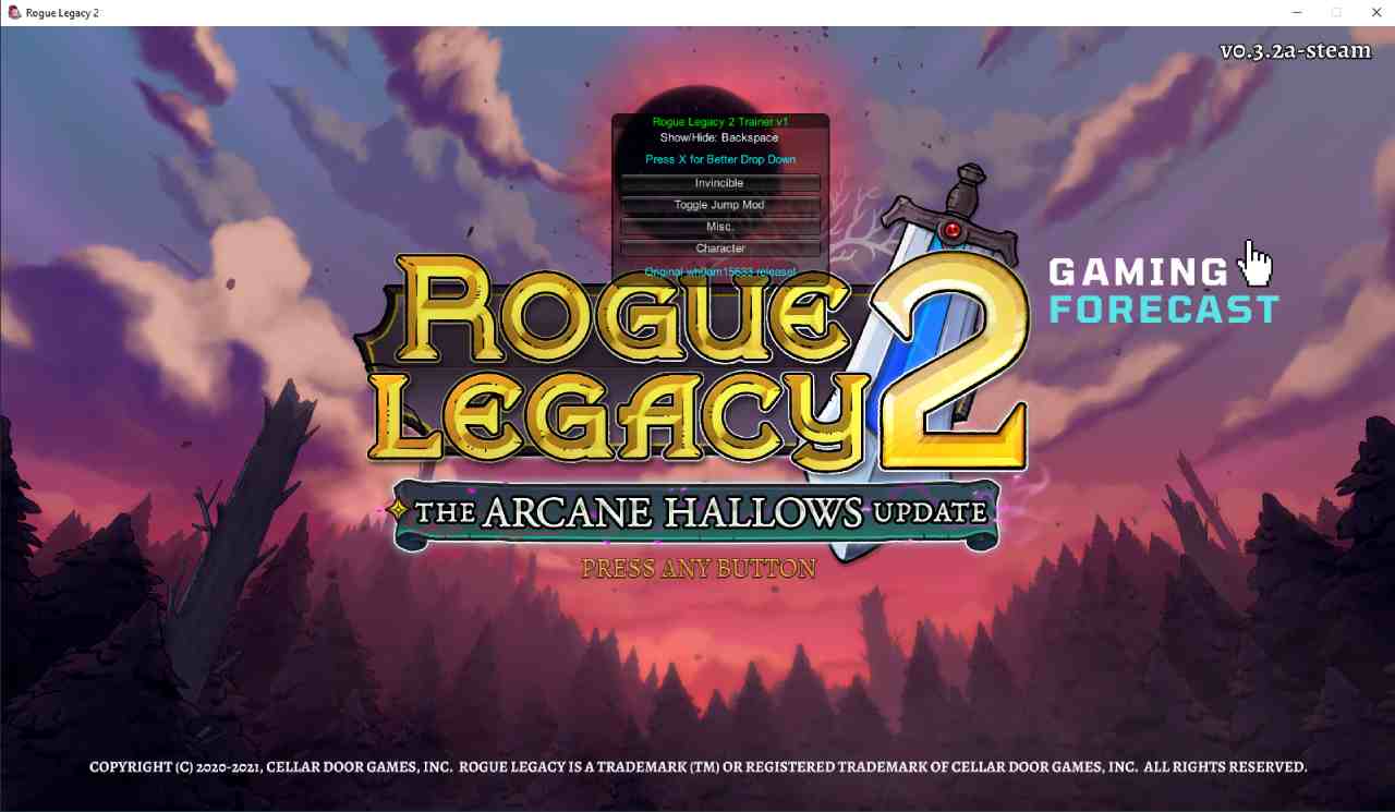 Rogue Legacy 2 Cheat Hack PC