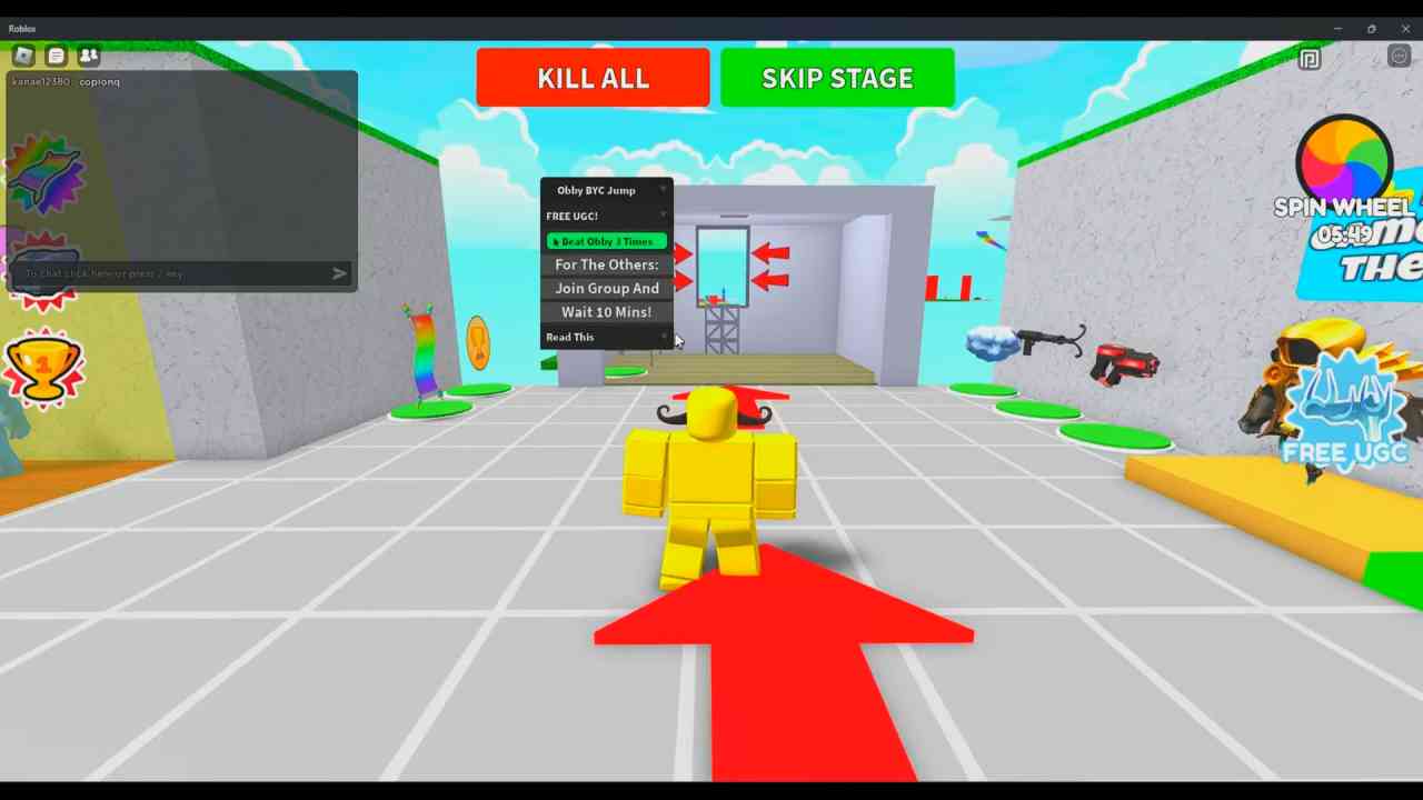 Obby But You Cant Jump Script Roblox