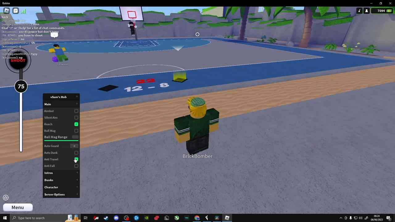 ROBLOX Hoopz Script Hack GUI