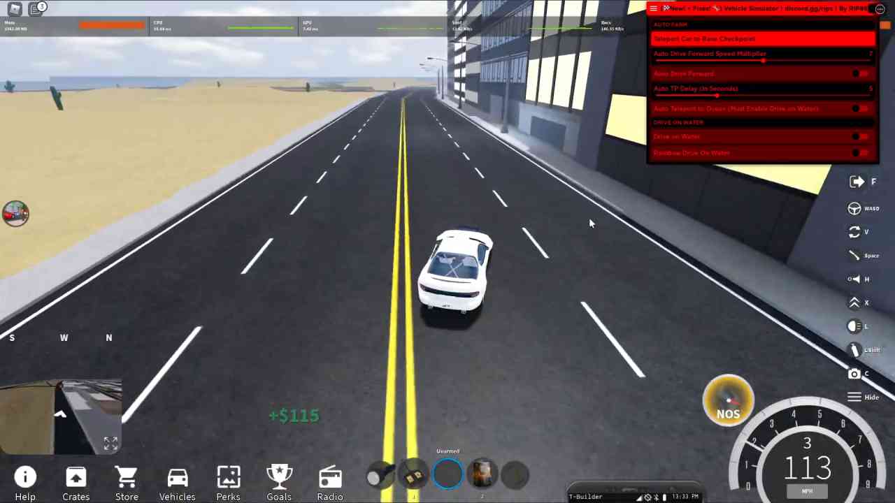 Vehicle Simulator Script