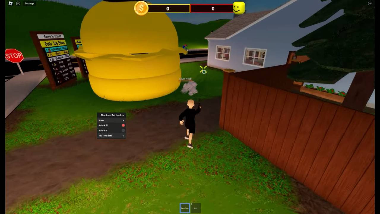 Roblox Shoot and Eat Noobs Hack